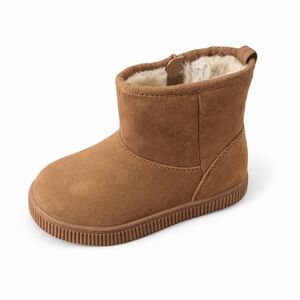 Cozy Brown Kids Boots